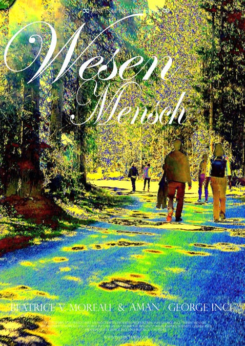 Plakat &COPY;George Inci zur Wesensforschung Wesen Mensch